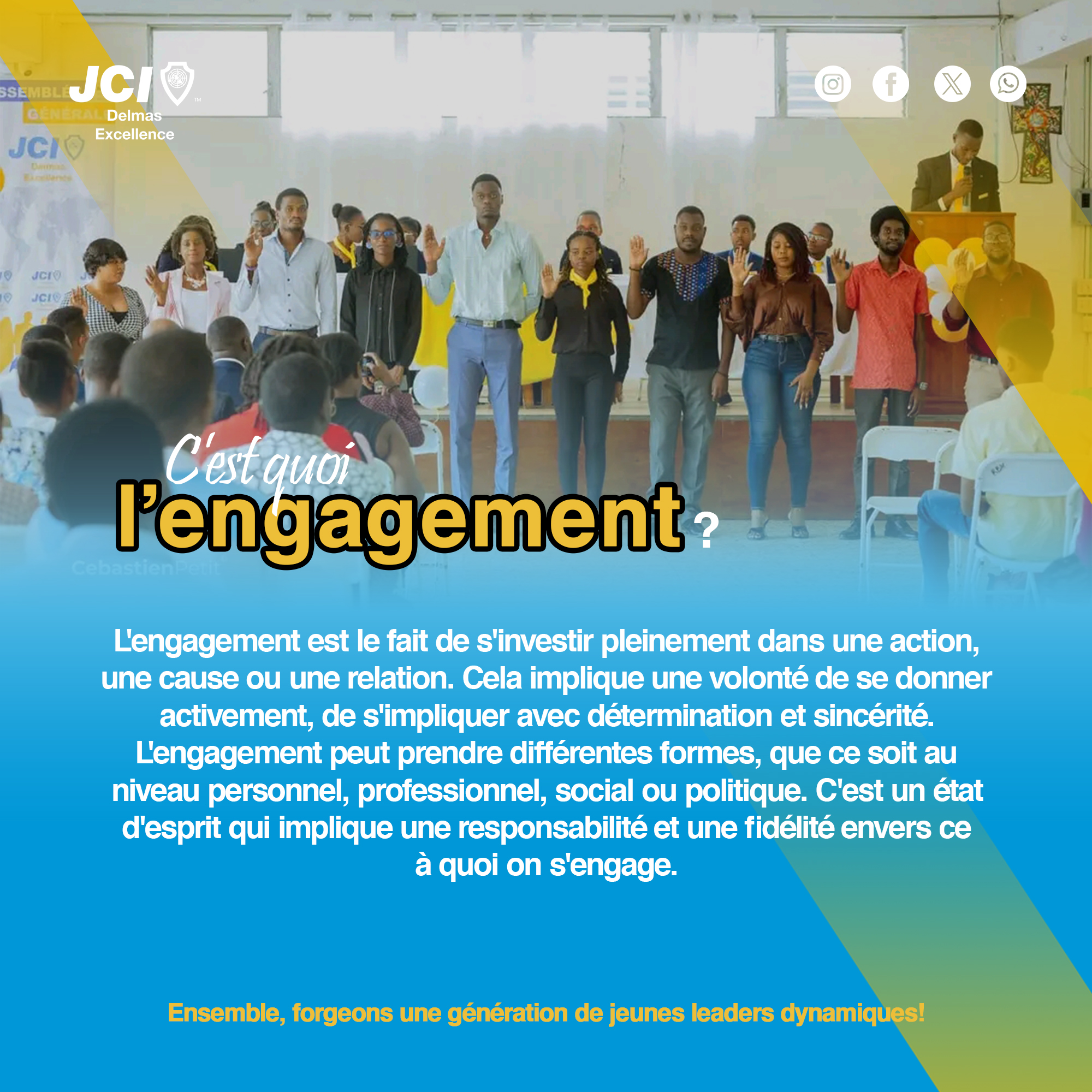 flyer C'est quoi l'engagement ?